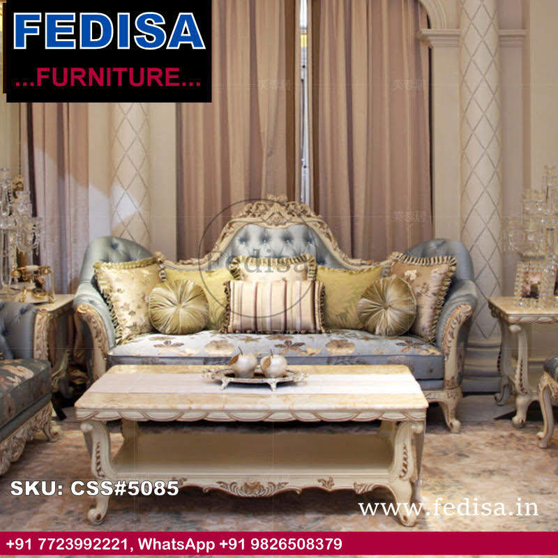 Luxury Classic Sofa Set Godrej Wooden Sofa Ikea Couch L Shape Chocolate Brown Living Room Set