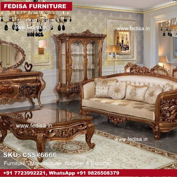 Luxury Classic Sofa Set Wooden Sofa Set Damro Wooden Teak Wood Sofa Set L Sofa Wooden