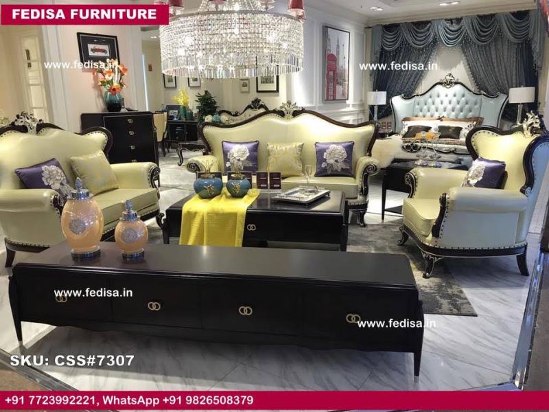 Buy Modern Classic Sofa Set Navy Sofa Set Dark Brown Sofa Set Steel Sofa Set Amazon