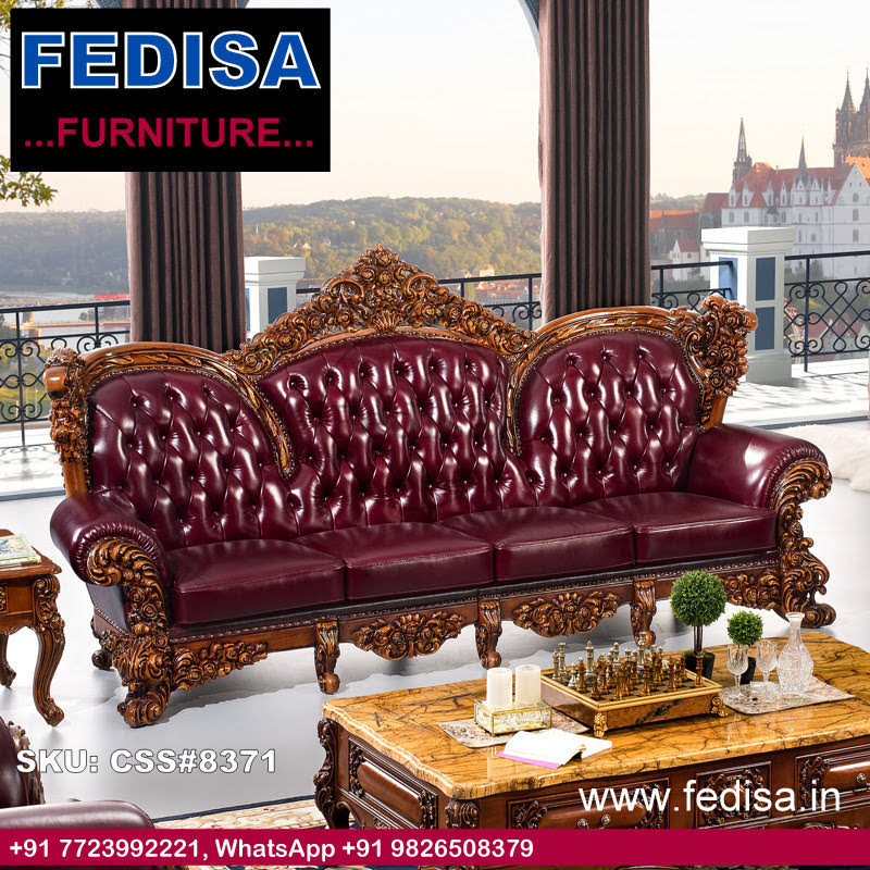 Luxury Classic Sofa Set Bamboo Wood Sofa Set Mahogany Wood Sofa Set L Type Sofa Wooden