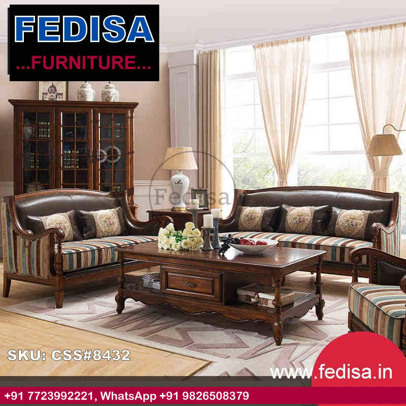 Luxury Classic Sofa Set Original Teak Wood Sofa Teak Wood Sofa Online Wooden Sofa Chair Set