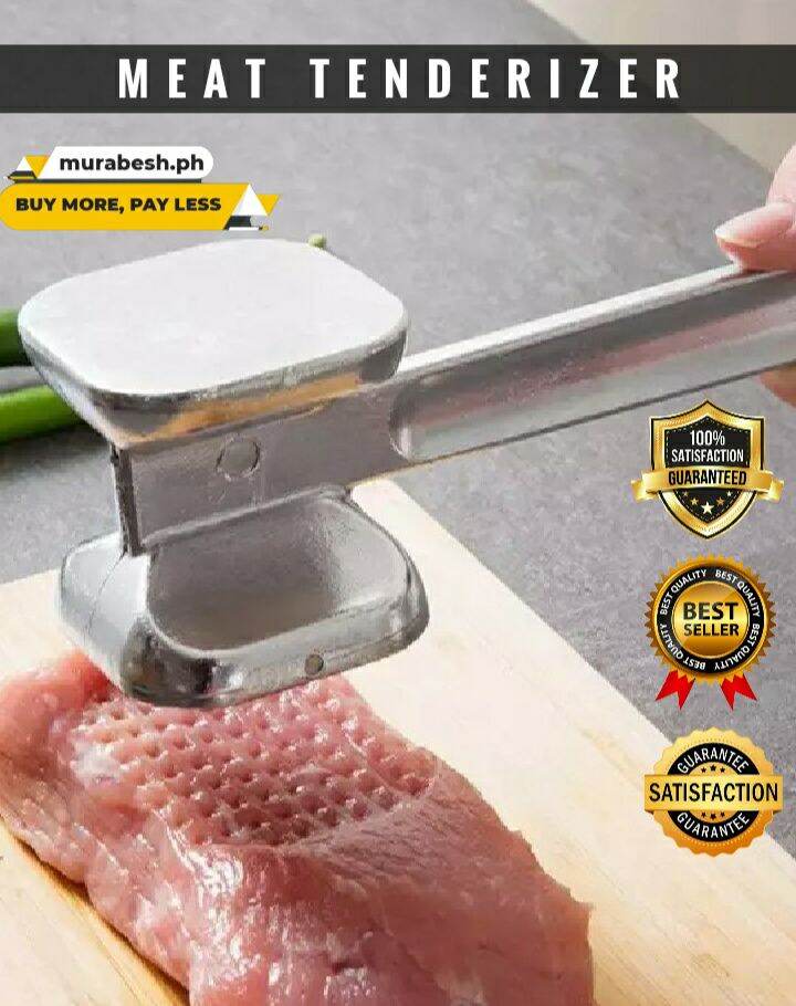 MURABESH.PH| COD| ORIGINAL| DOUBLE SIDED MEAT TENDERIZER| HEAVY DUTY MEAT HAMMER MEAT...