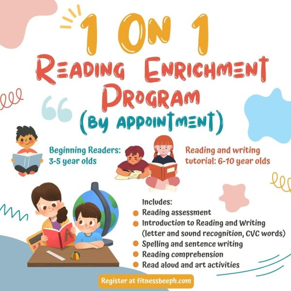 1 on 1 Reading & Writing Enrichment - Fitness Bee PH