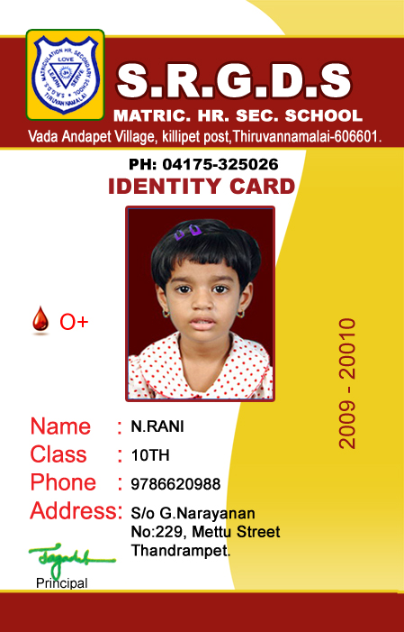 Id Card PSD Download Design 021 - Fly I Card