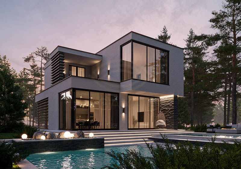 Modern House - Mẫu Nhà Phong Cách Hiện Đại Cao Cấp