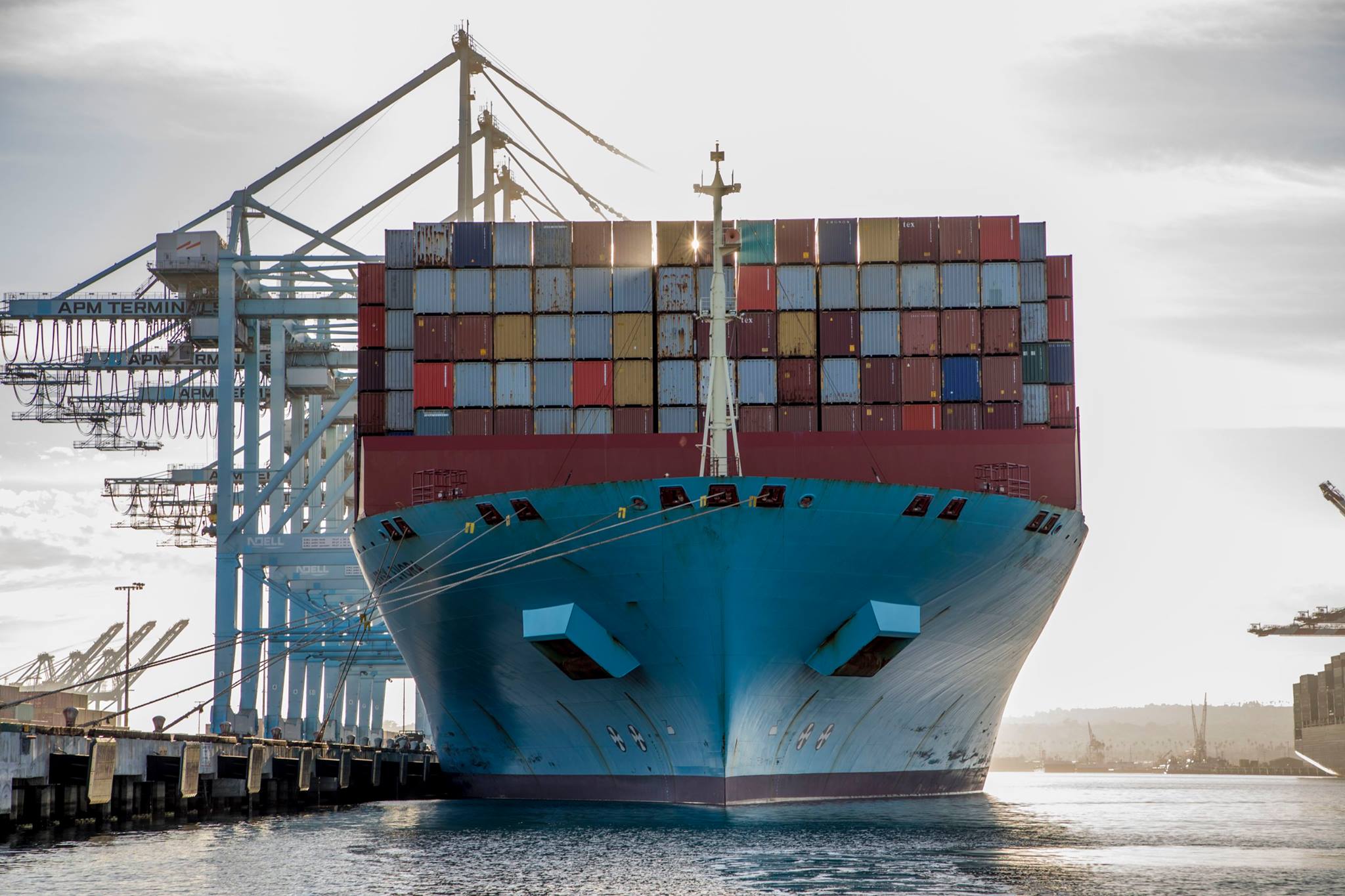 Maersk Containership Sets Cargo Handling World Record At Port Of Los Angeles – GCaptain