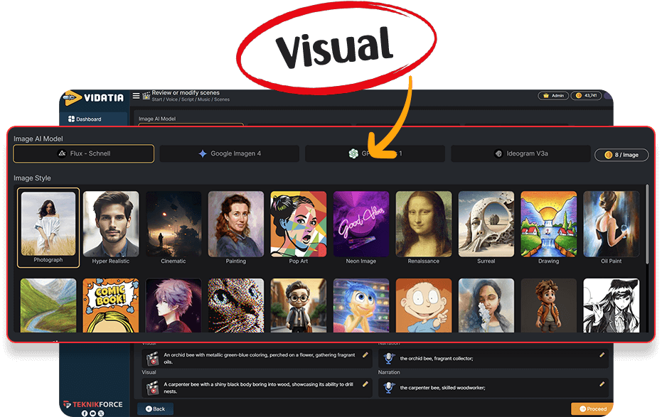 Create Stunning Faceless & Animated Videos With AI - Vidatia