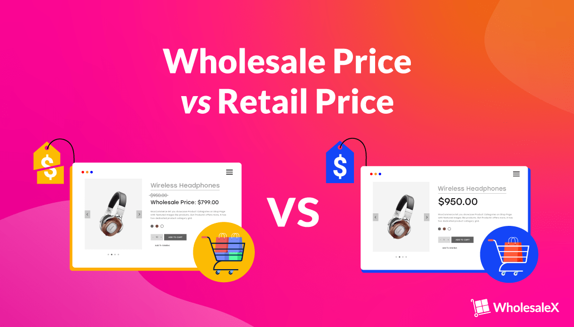 Wholesale Price Vs Retail Price: How To Differentiate Between Them - WholesaleX