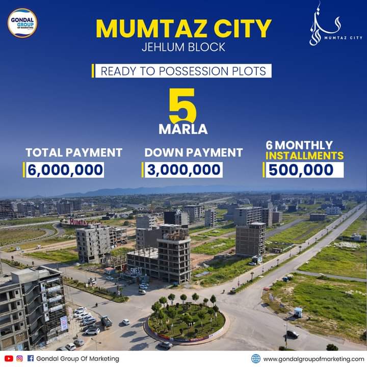 Mumtaz City Islamabad - Gondal Group Of Marketing Islamabad