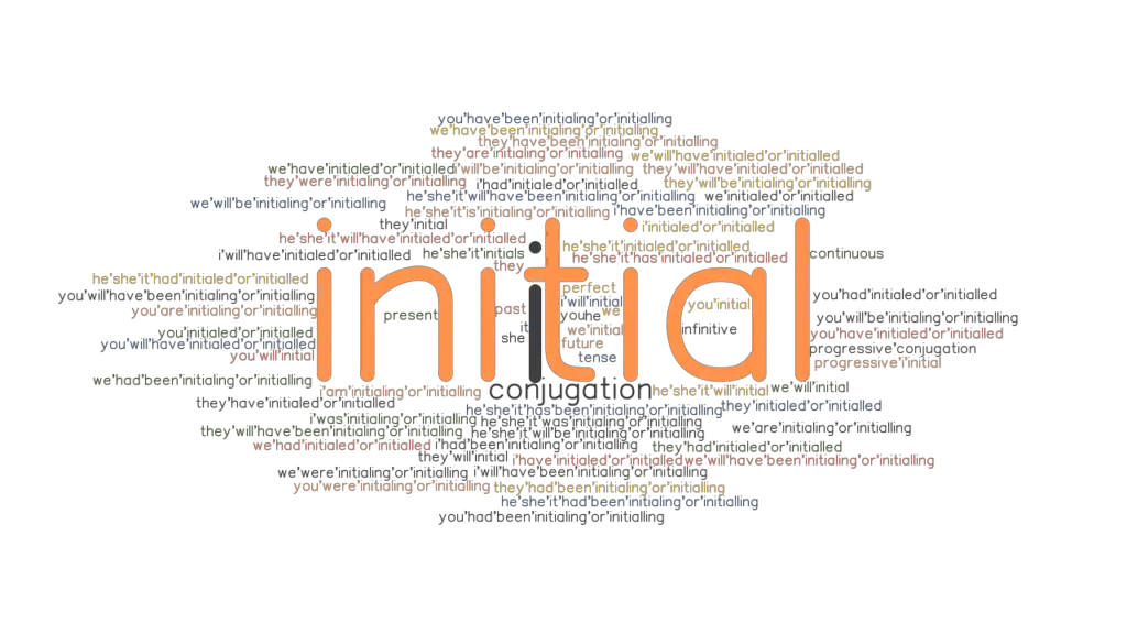 Initial Past Tense: Verb Forms, Conjugate INITIAL - GrammarTOP.com