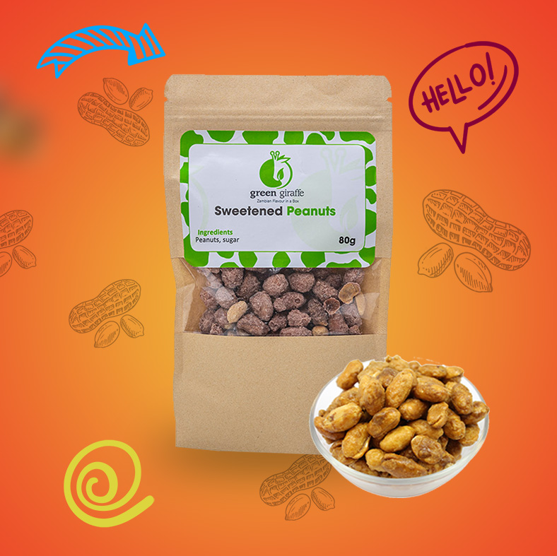 SWEETENED PEANUTS - Green Giraffe