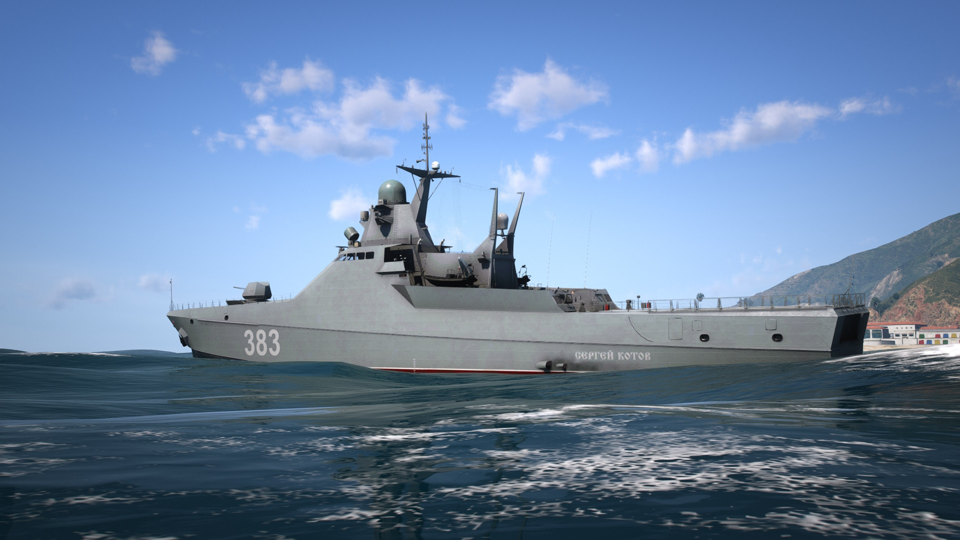 Download Sergey Kotov Patrol Ship [Add-On] V1.0 - OpenIV