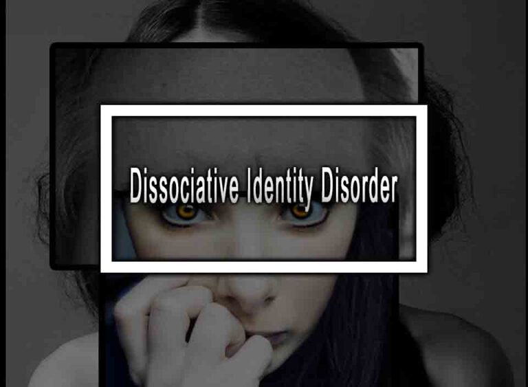 Dissociative Identity Disorder