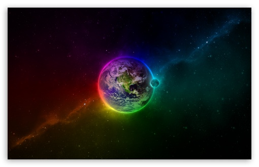 Colorful Earth Wallpaper