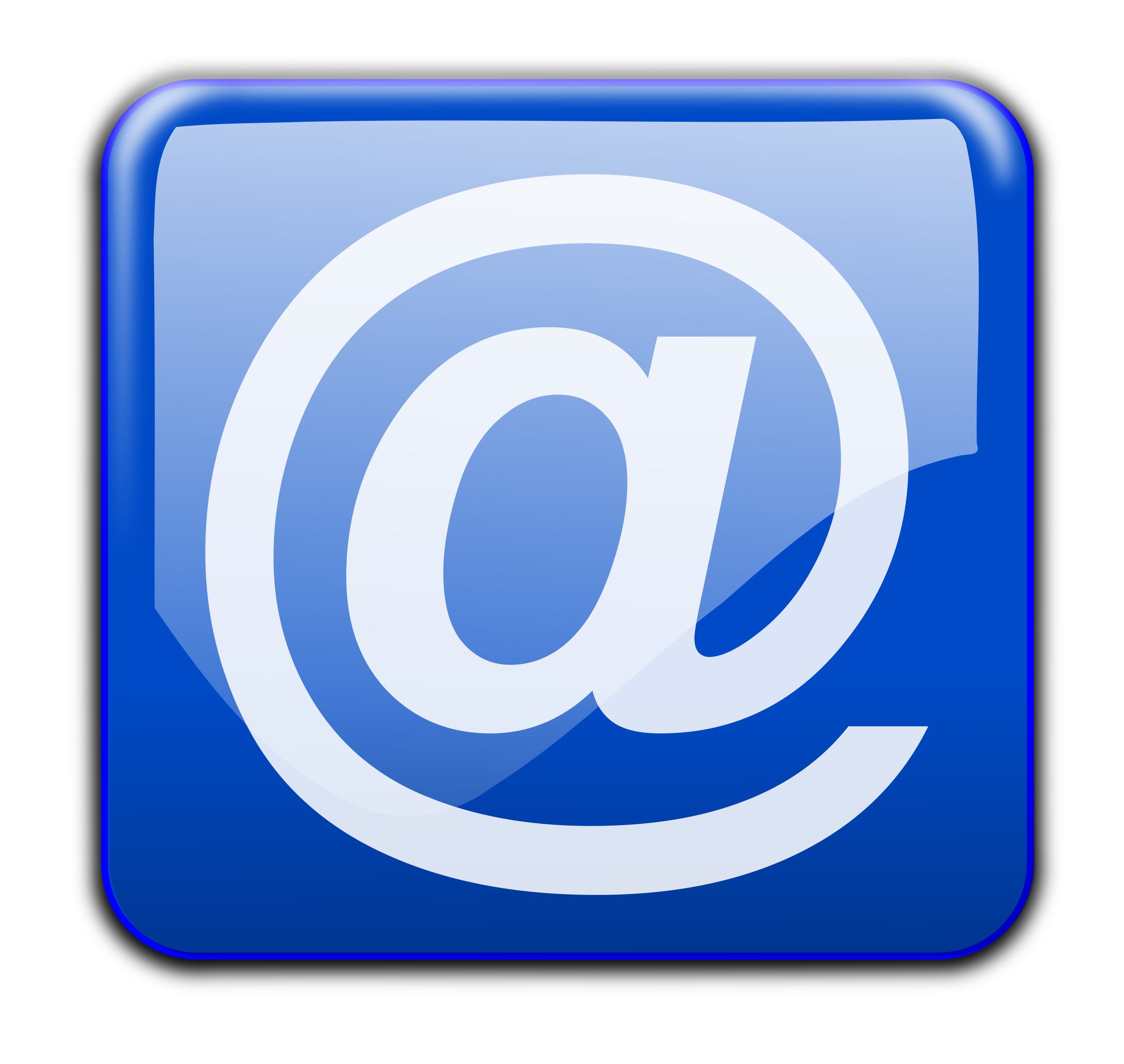 14+ Send Email Button Clipart - Preview: At For Email Blue| HDClipartAll