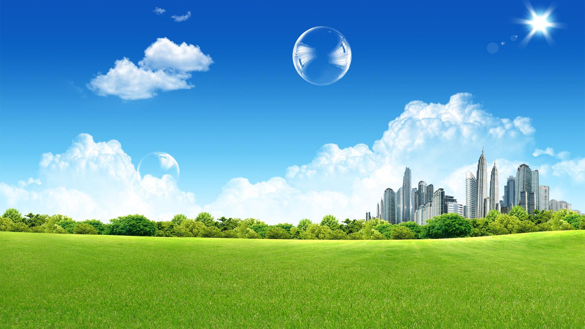 Green City wallpaper | (61612)
