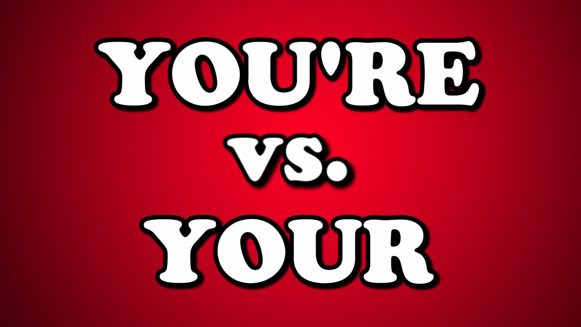 Grammar Guerilla: Your And You’re| The Heidelblog