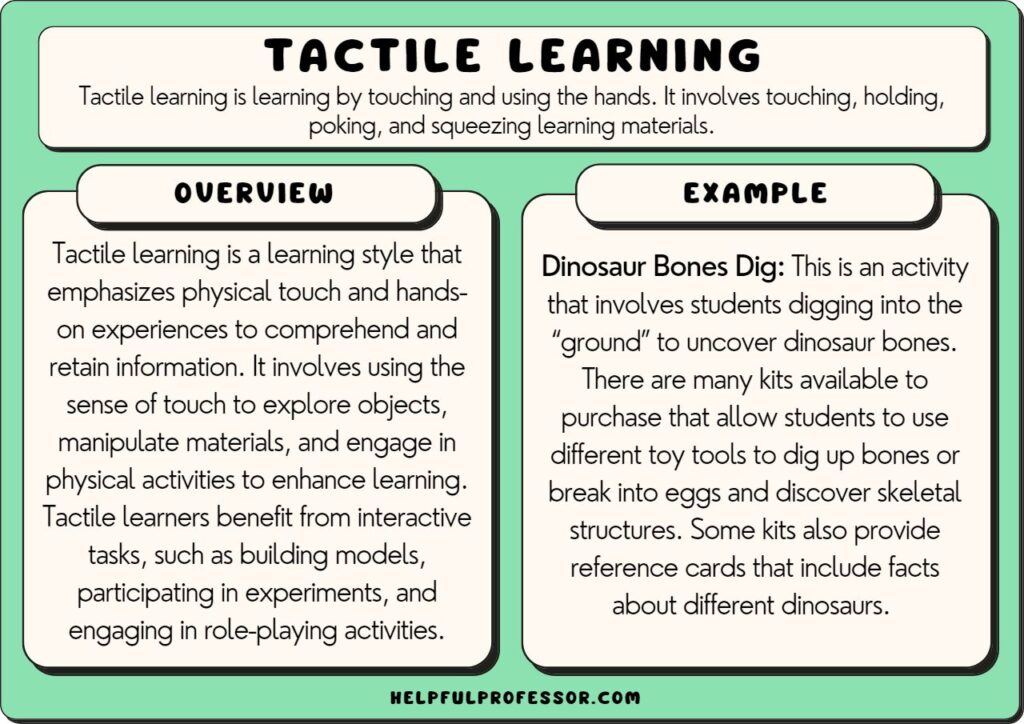 Tactile Learning: Definition And Examples (2025)