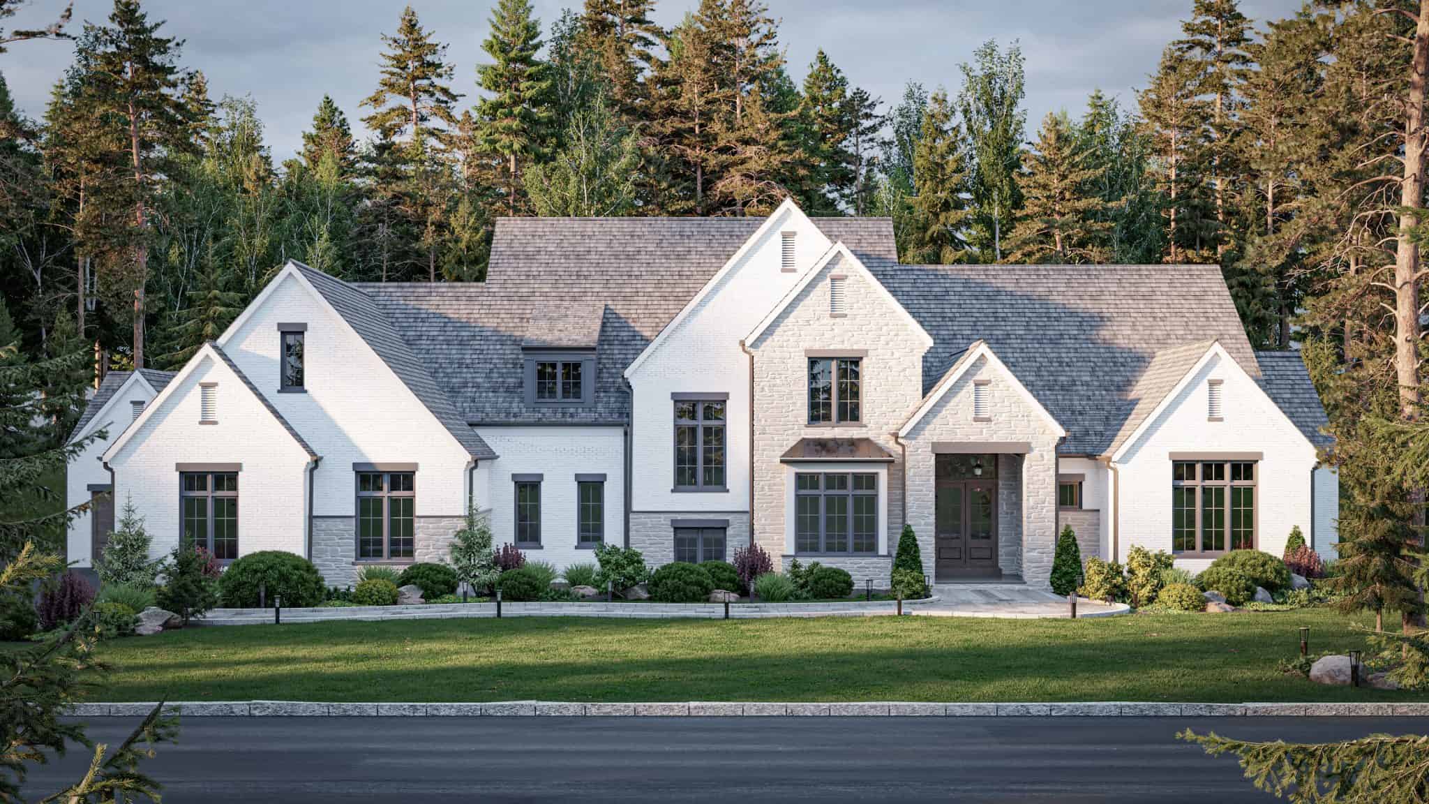 New Look: Modern Tudor Style - Hensley Custom Building Group