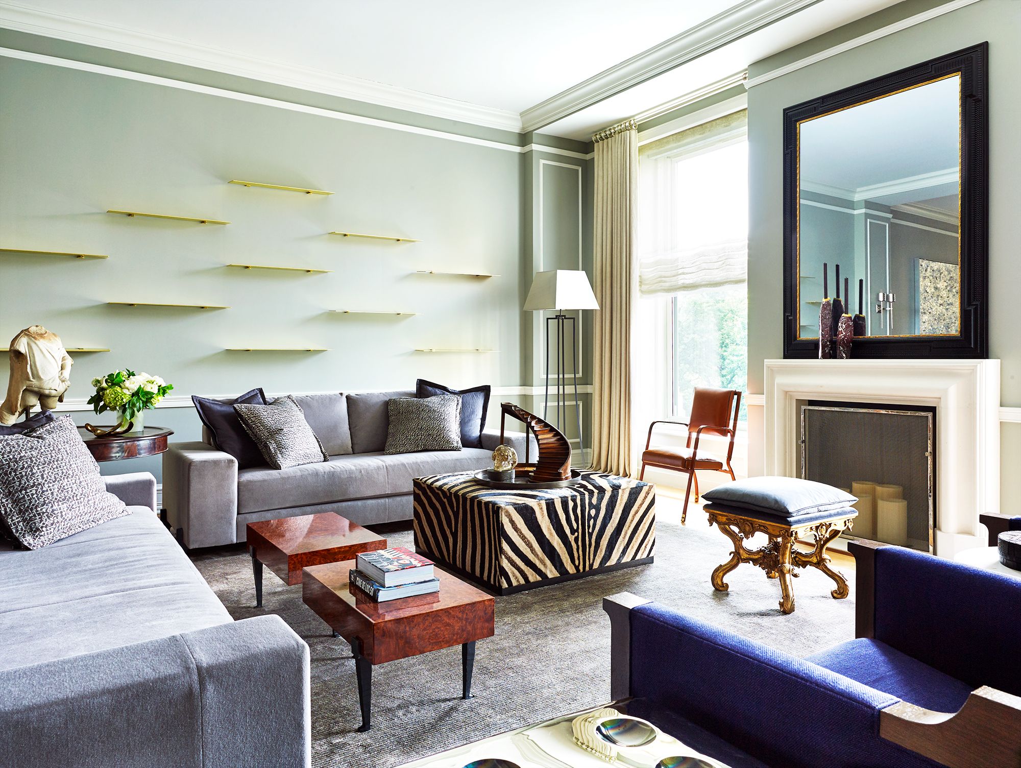 36+ Stunning Floating Shelves Living Room Ideas