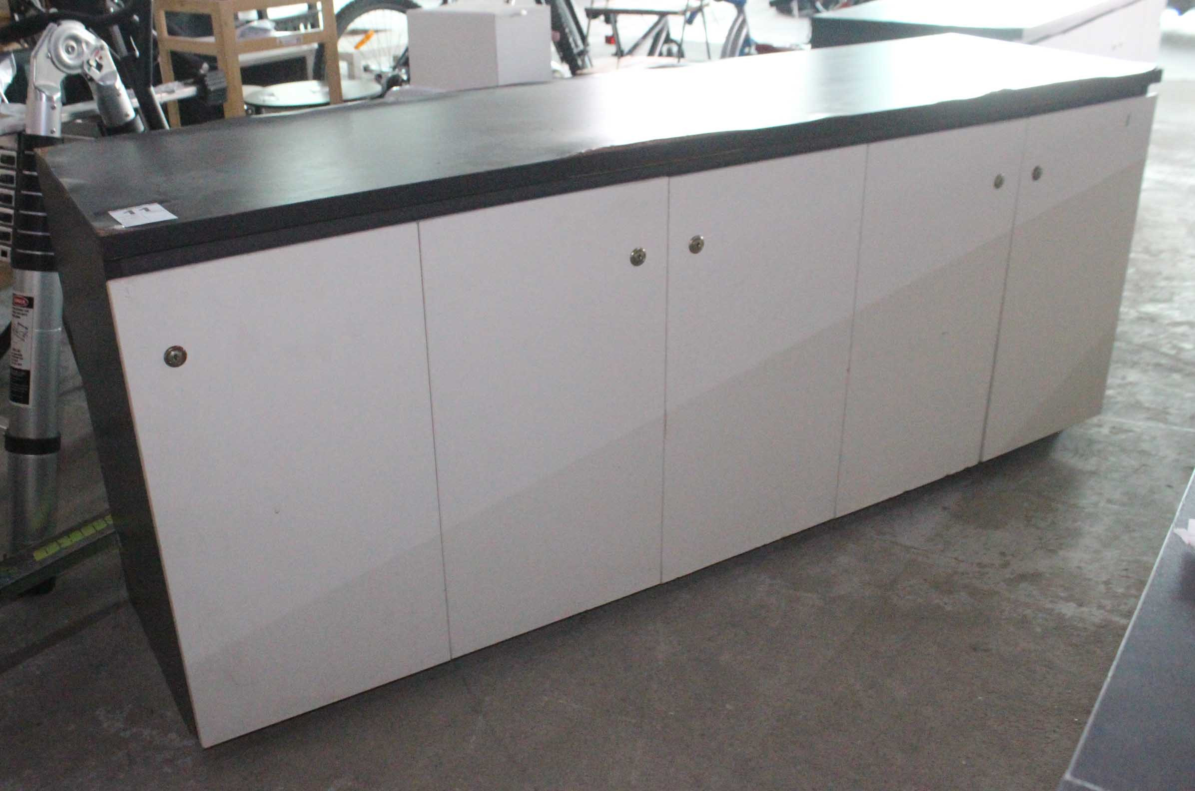 5 Door Laminated Storage Cabinet - 5 Door Laminated Storage Cabinet| HMR Shop N&#39; Bid