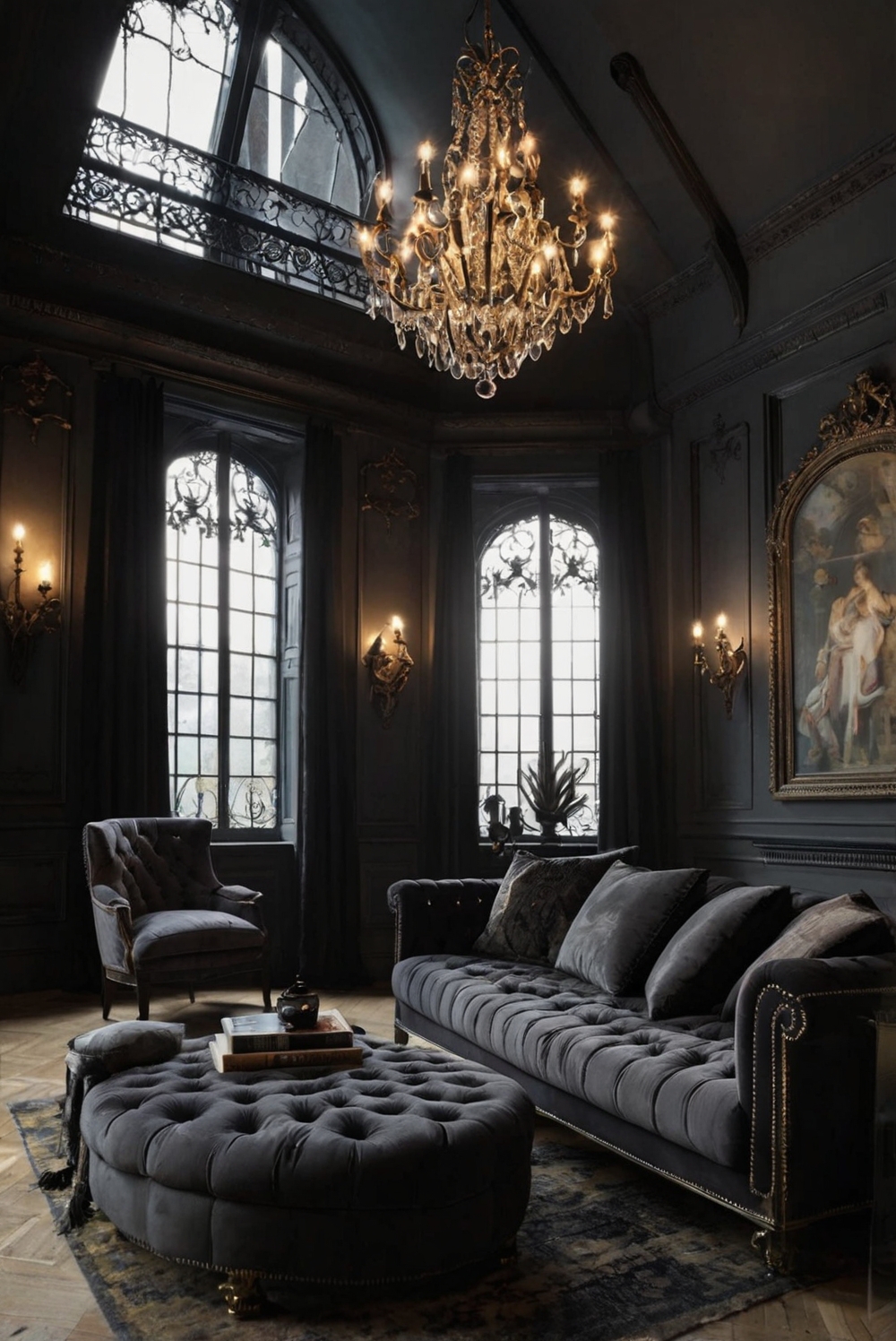 Stunning Gothic Living Rooms: Top 5 Ideas for a Dramatic Look | HOME CABINET EXPERT