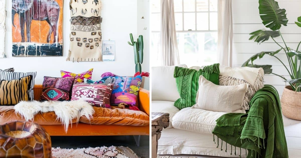 17 Boho Chic Living Room Design Ideas