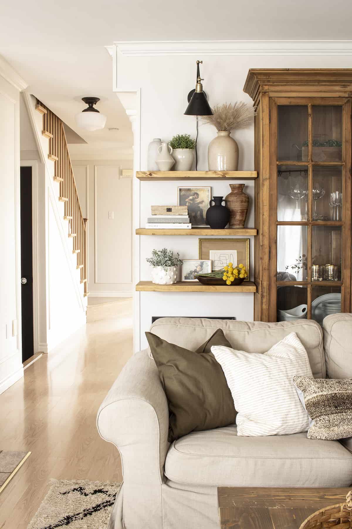 Living Room Floating Shelves Ideas | Cabinets Matttroy