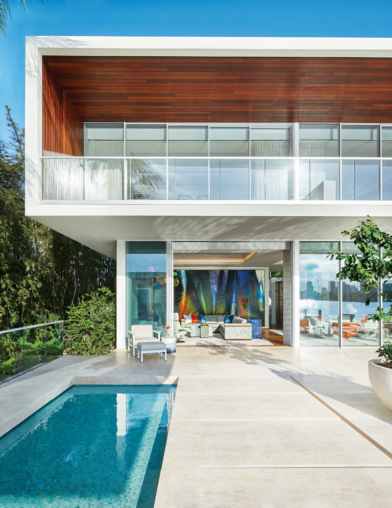 Tropical Modern House In Miami By Choeff Levy Fischman Architects | Hommés Studio
