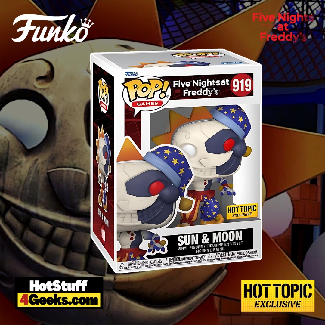 2023 NEW Five Nights At Freddy&#39;s - Sun And Moon Funko Pop!