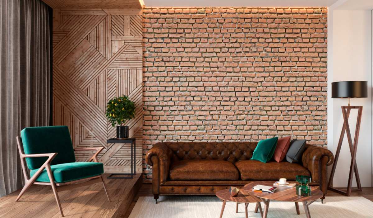 Brick Wallpaper Living Room Ideas | Cabinets Matttroy