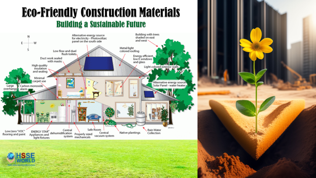 Eco-Friendly Construction Materials: Building A Sustainable Futures HSSE WORLD