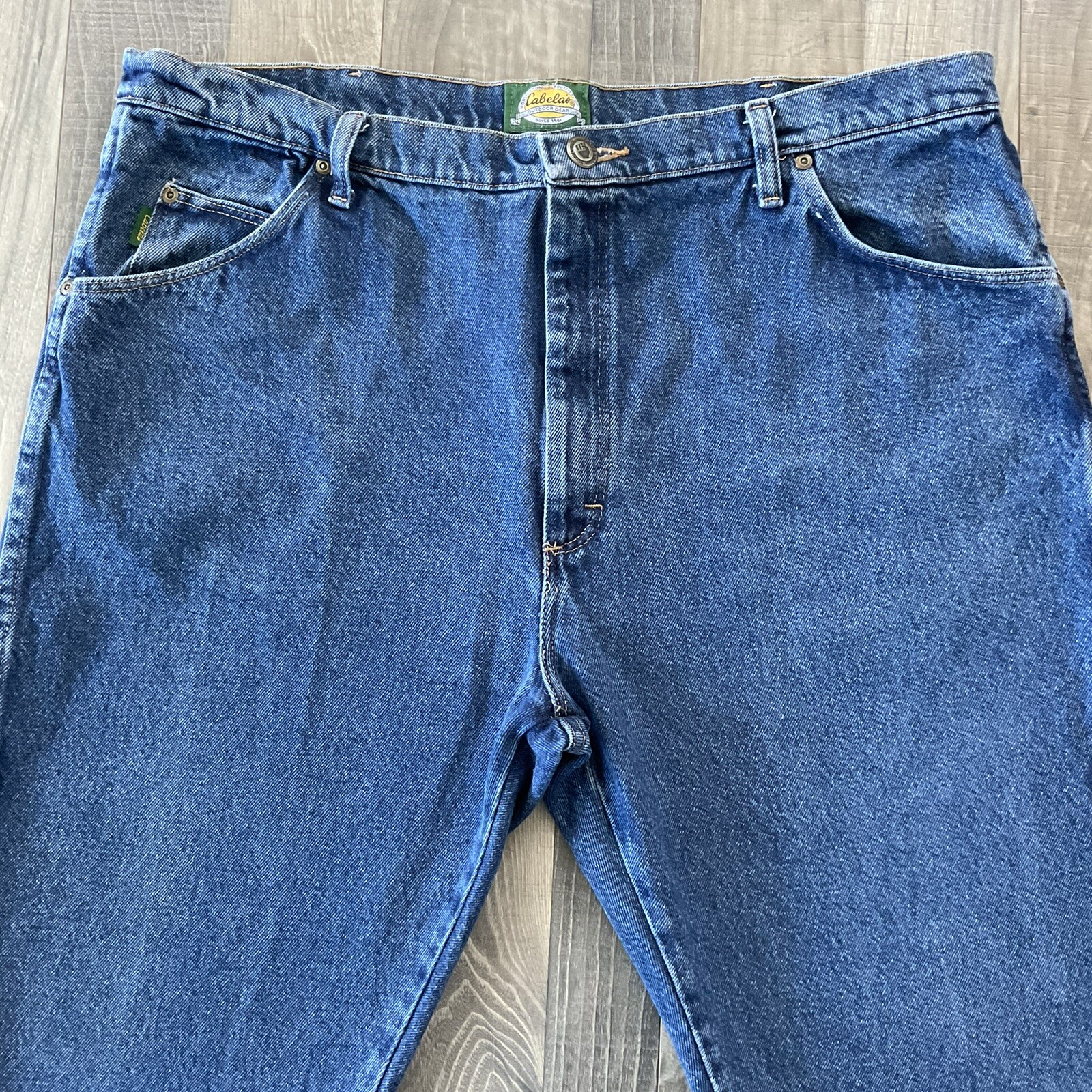 Cabelas Roughneck Traditional Jeans Men’s 42x29 Blue … - Gem