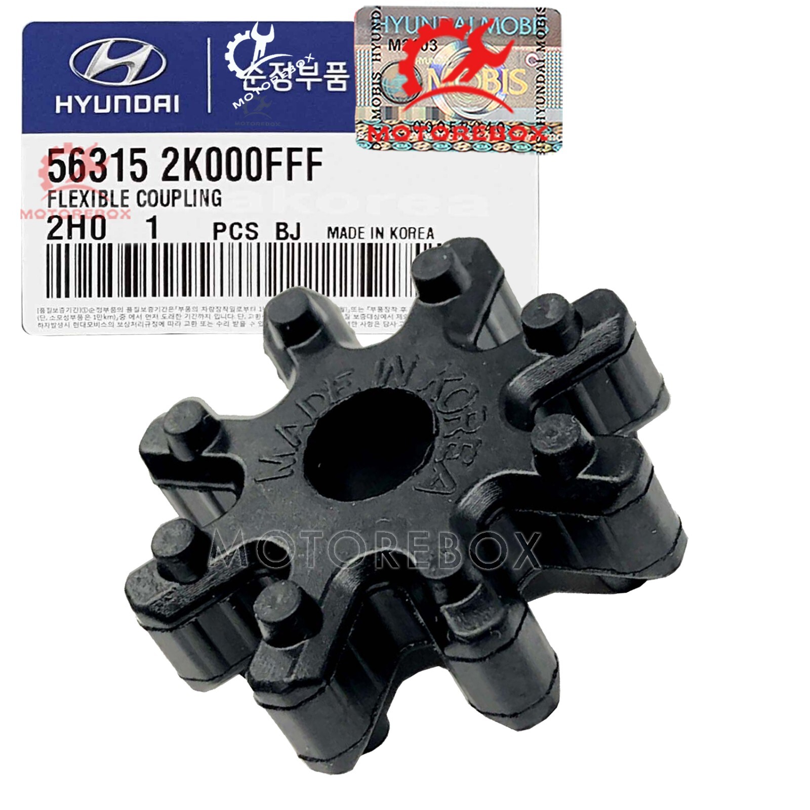 Genuino Acoplador De Dirección Flexible Para Varios Kia Hyundai 56315-2K000FFF| EBay