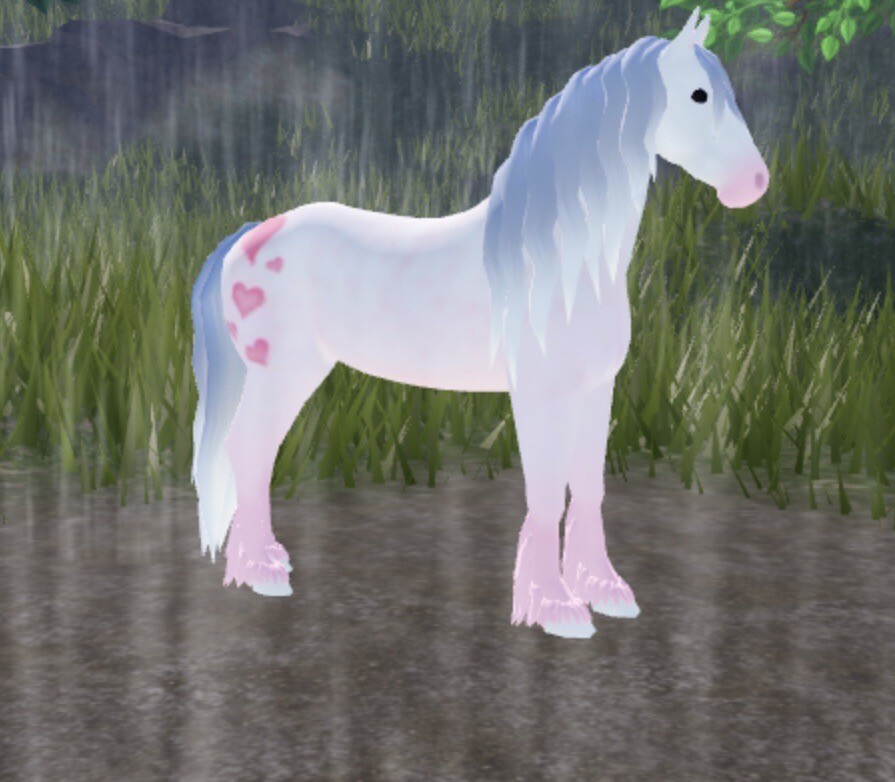 Roblox Wild Horse Islands Roblox Valentines Friesian 2023 V2 Val Fri| EBay