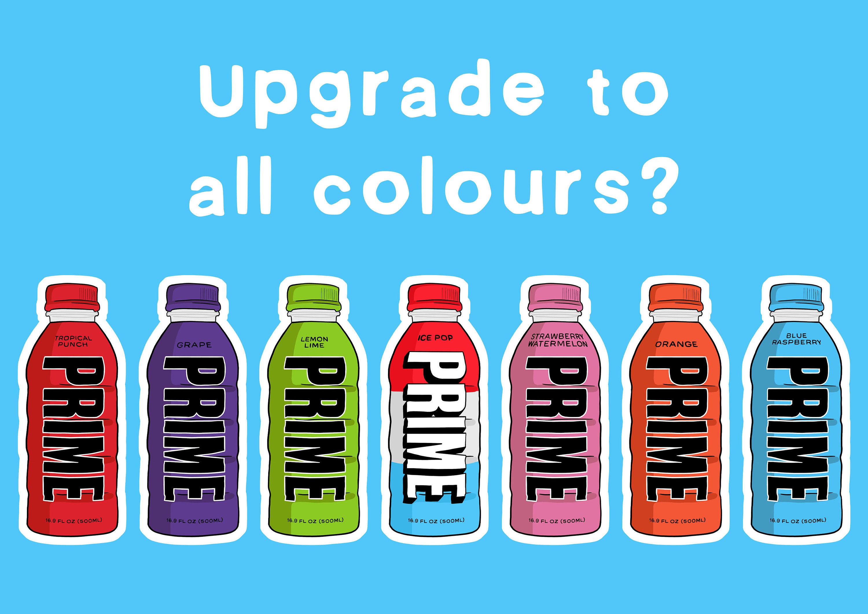 Red Prime Sticker Drink Prime Prime Hydration KSI Logan Paul KSI Prime Prime Gift Prime Drink ...