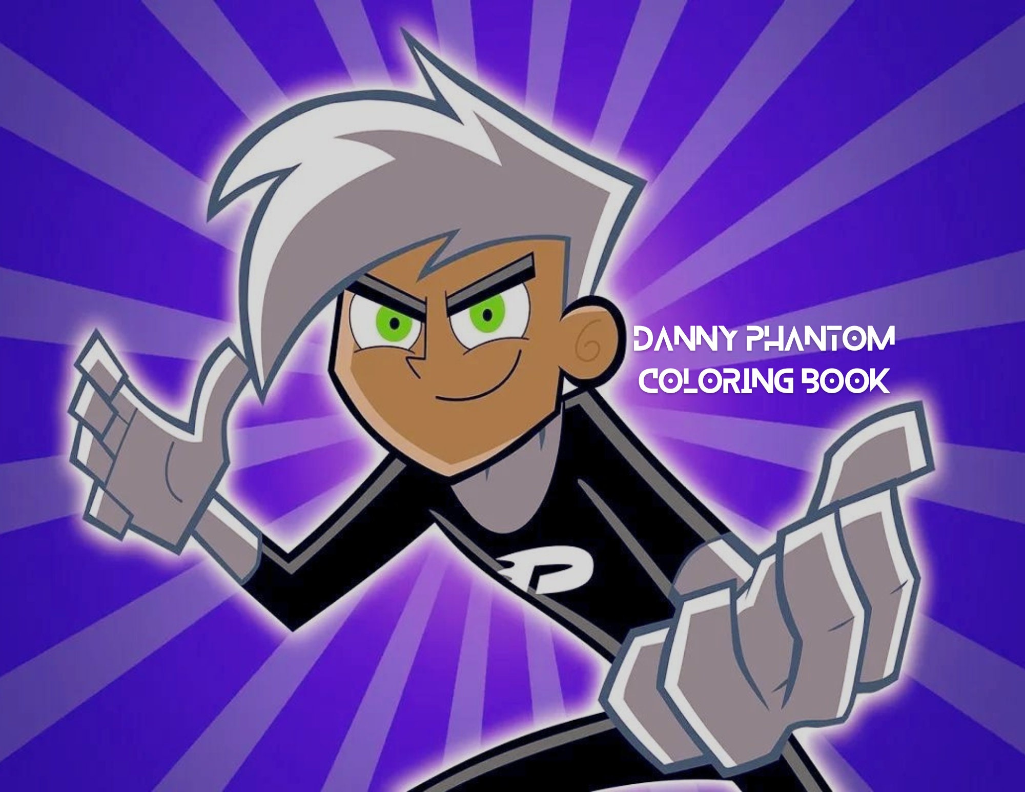 Danny Phantom Coloring Book/digital/instant Download - Etsy