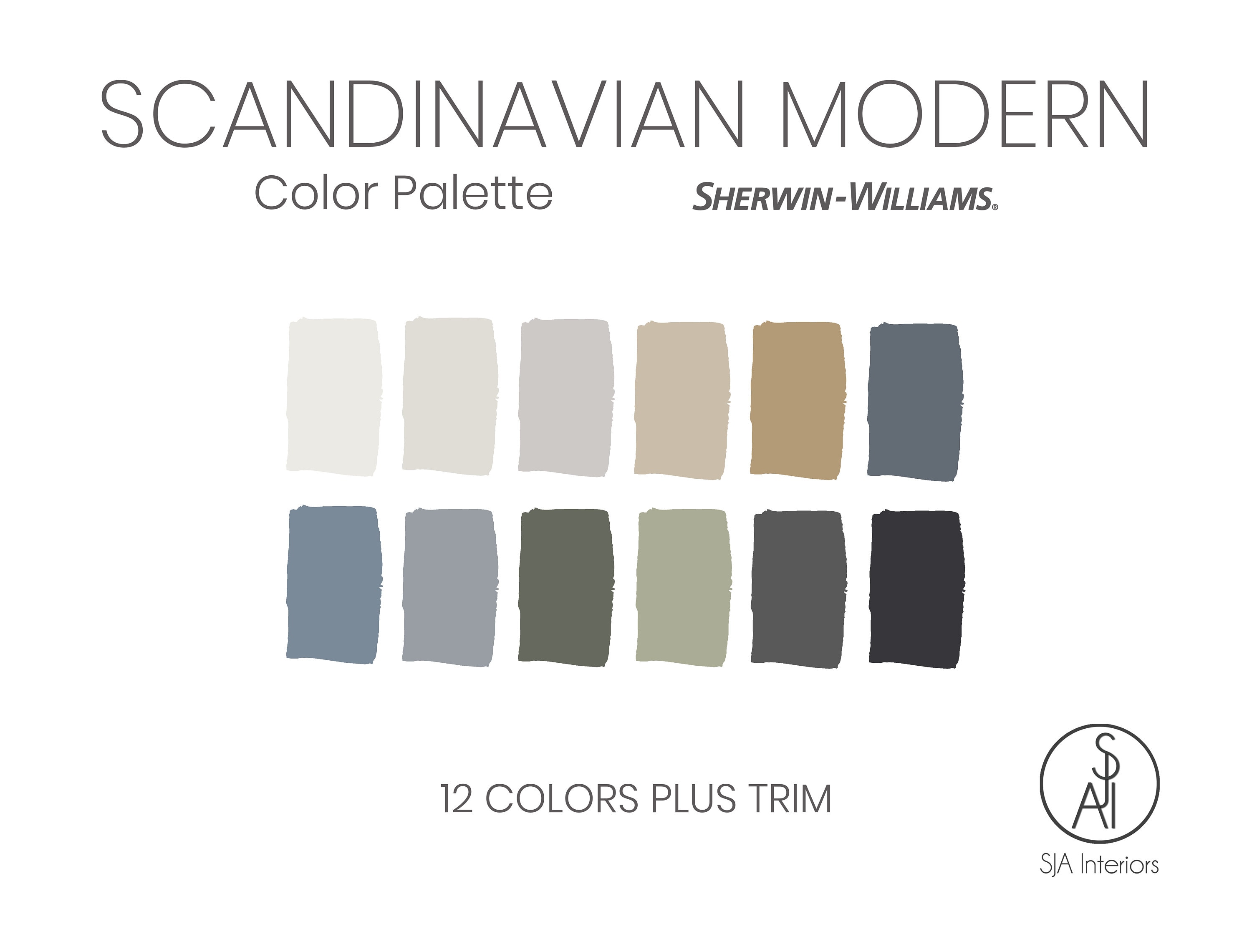 Scandinavian Color Palette 2025 - Sienna Clegg