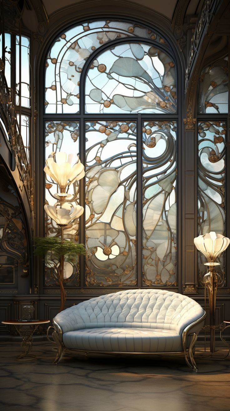 Art Nouveau Interior Design: Timeless Elegance