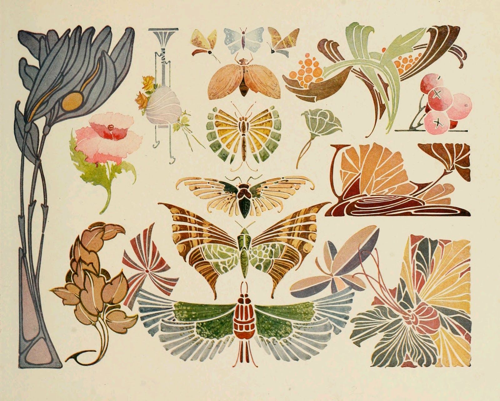 Beautiful Art Nouveau Designs – Artofit