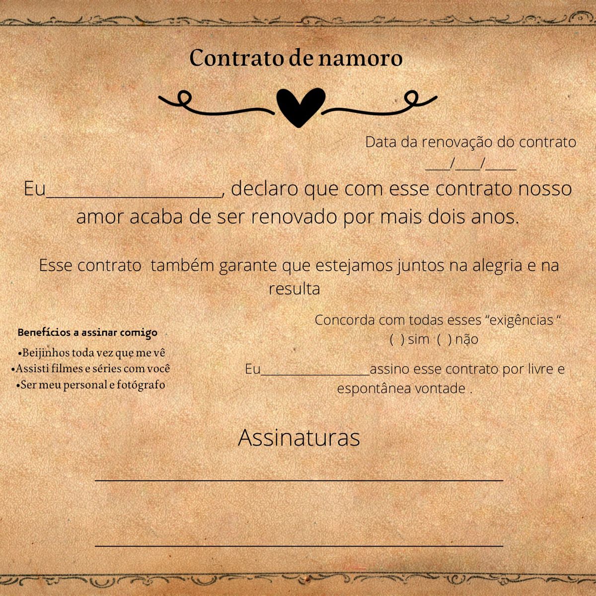 Contrato De Namoro: O Que é, Como Fazer E Modelos