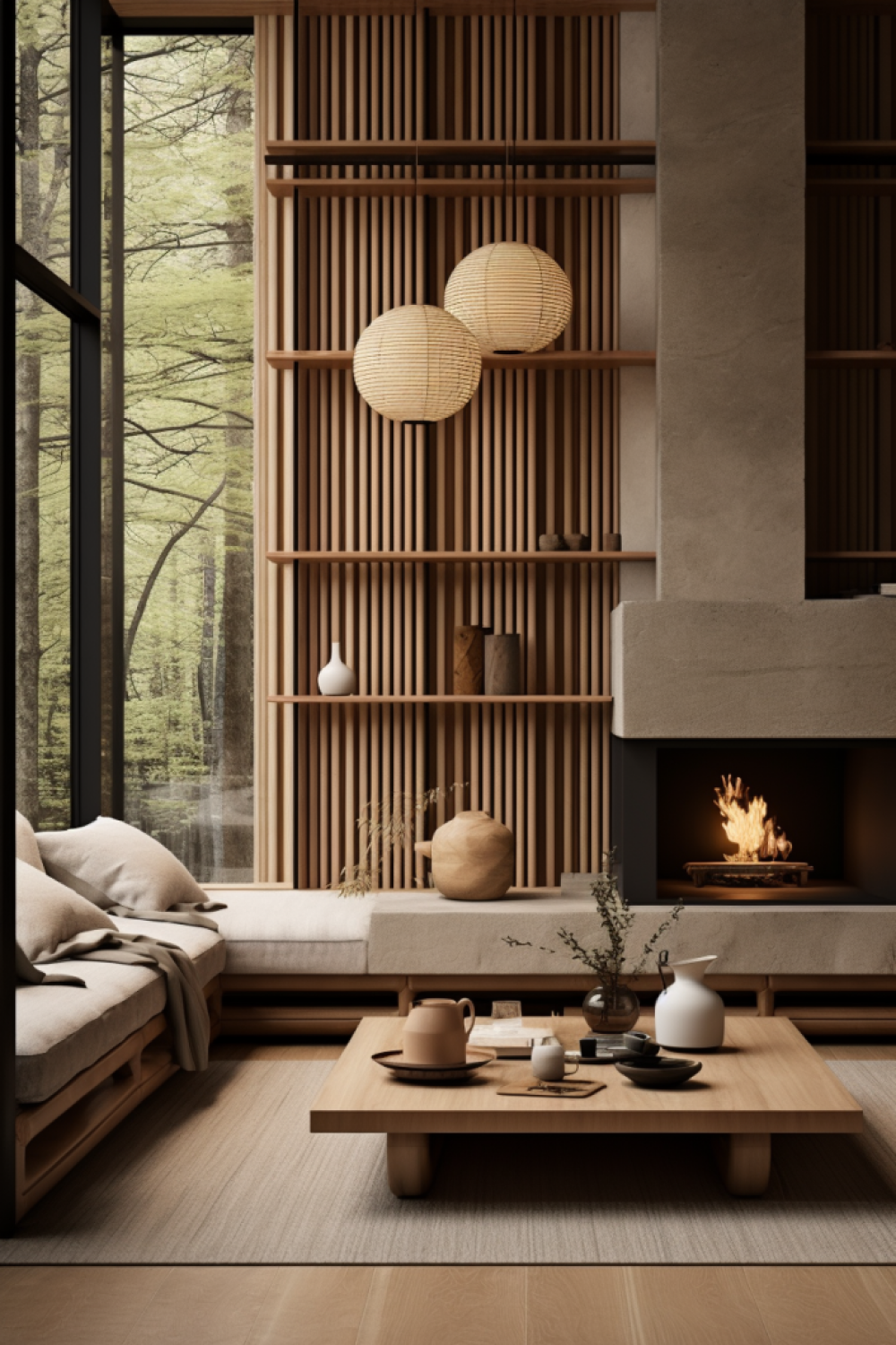 Japandi Living Room Design Sofas – Artofit