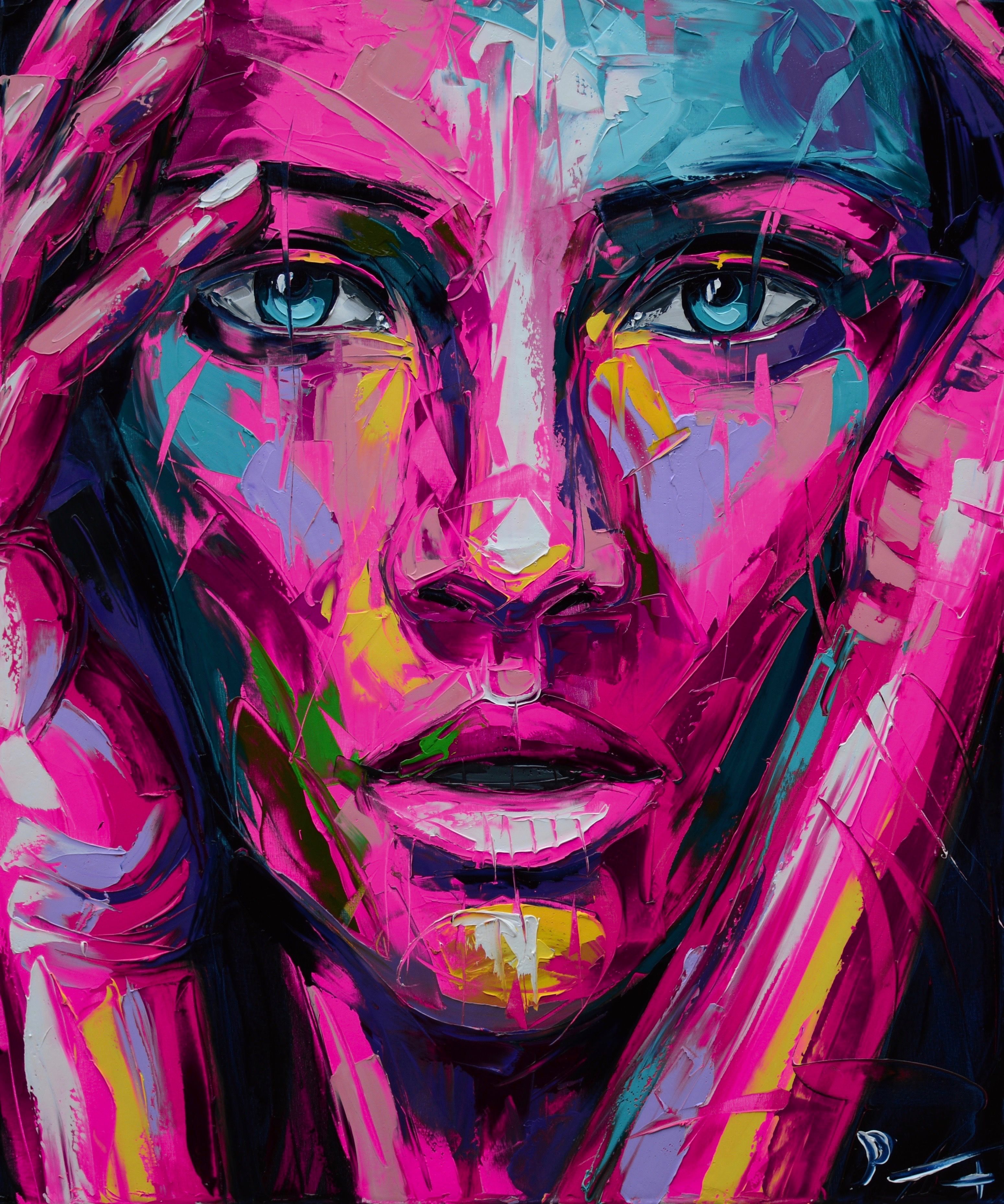 Http://www.antonakos.eu/ Artist | Portrait Art, Abstract Portrait Painting, Portraiture Painting