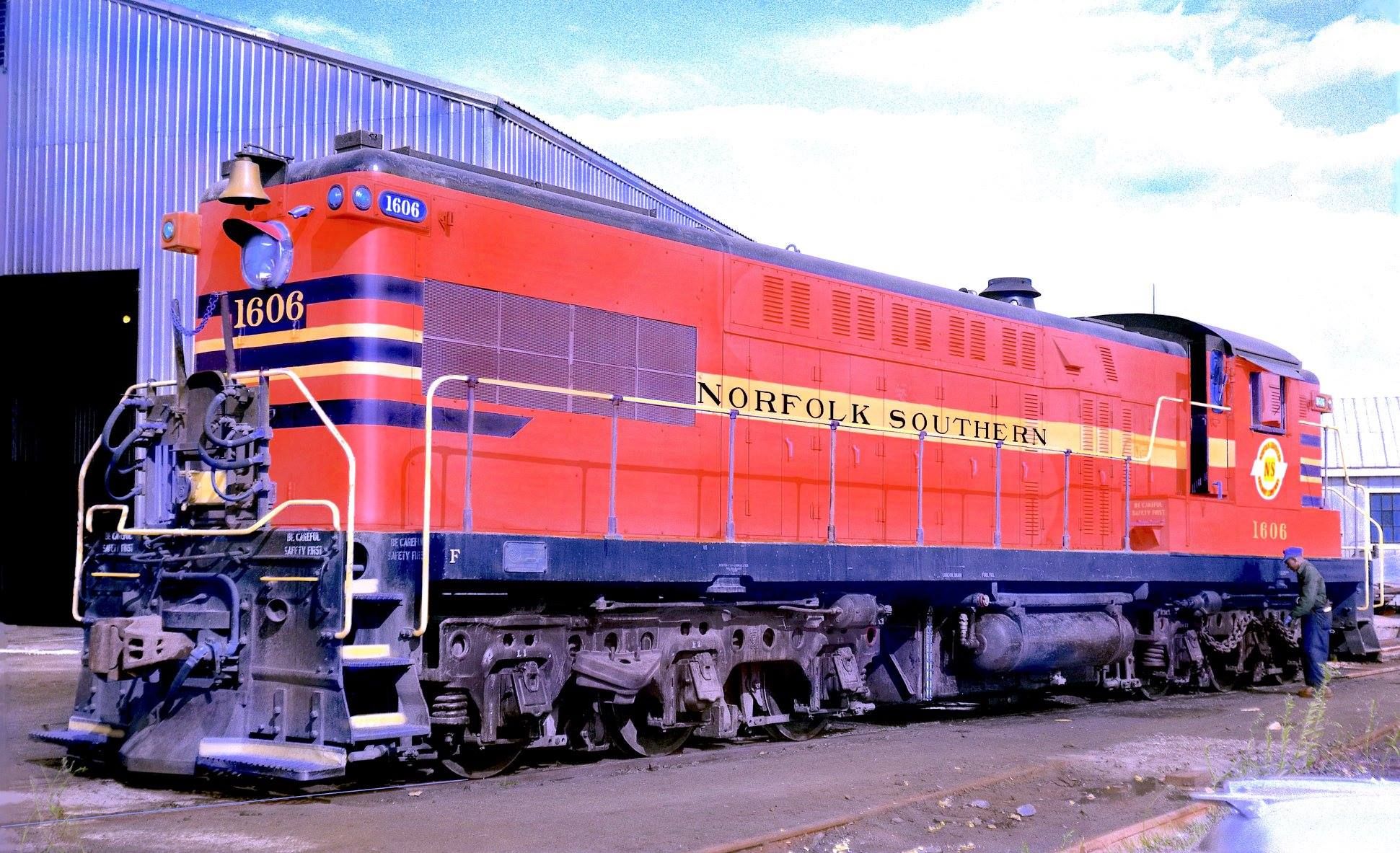 Original Norfolk Southern Railway: Map, Roster, Photos | Norfolk Southern, Southern Railways ...
