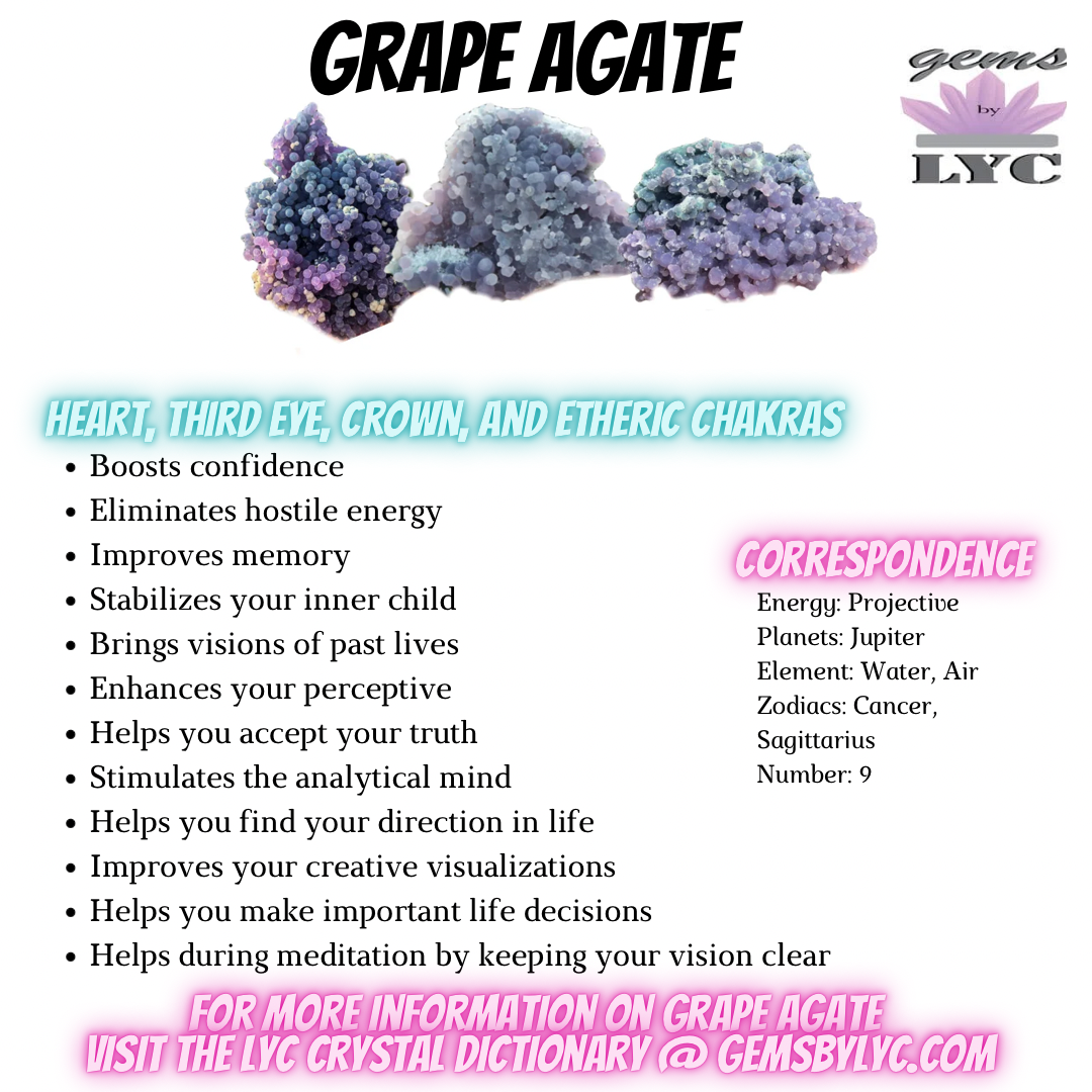 Grape Agate Meaning And Correspondence – Artofit