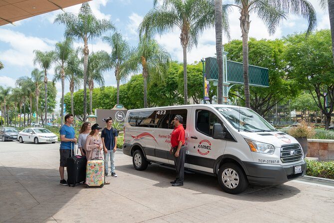 Private Van Airport Departure Transfer: Anaheim Resort Area to LAX Airport