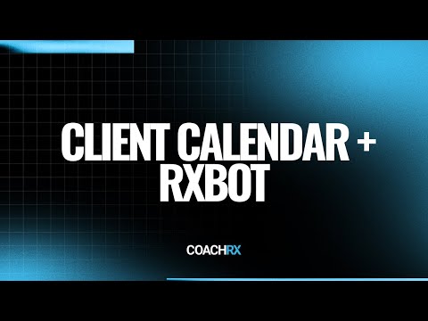 CoachRx Video Hub — CoachRx