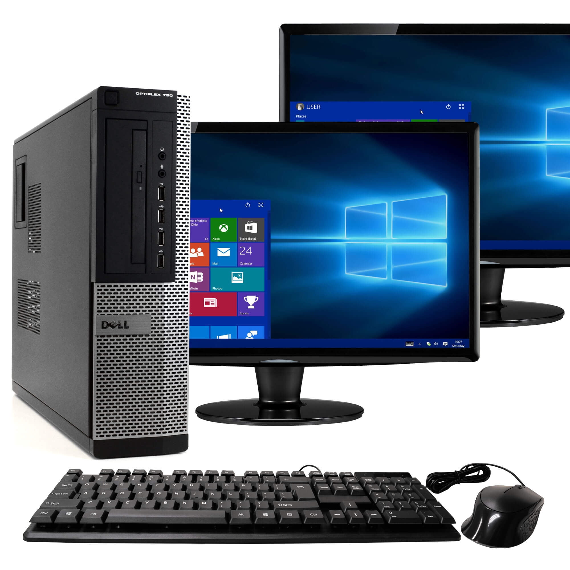 Dell Optiplex 790 Desktop Computer PC, 3.40 GHz Intel i7 Quad Core Gen 2, 16GB DDR3 RAM, 1TB ...
