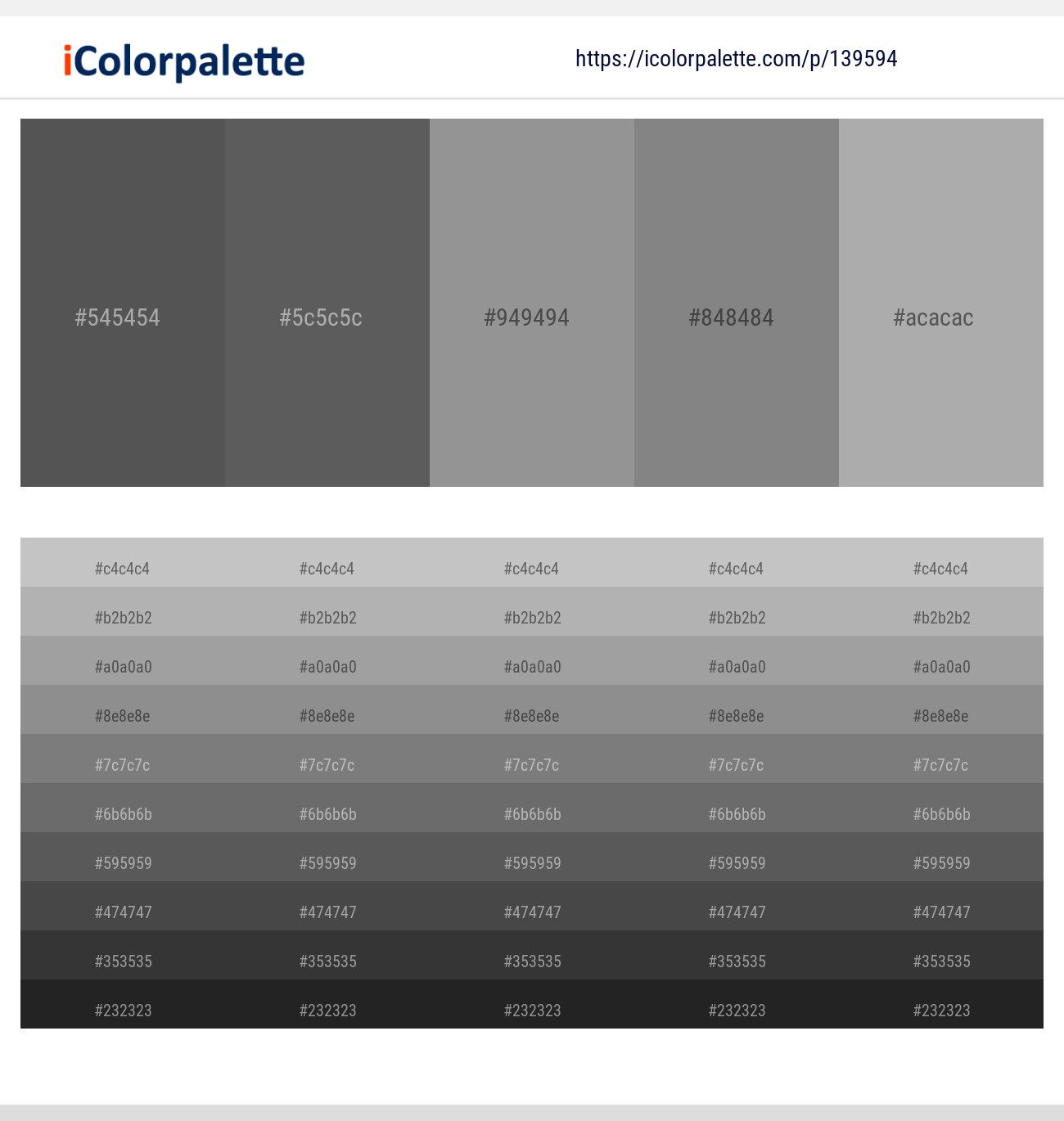 228 Shades Of Gray Color (Names, HEX, RGB, CMYK Codes) –, 42% OFF