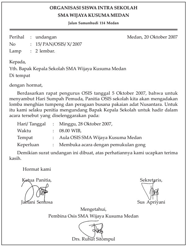 Surat Sosial Pengertian Format Penulisan Jenis Dan Co - Vrogue.co